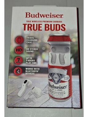 Budweiser True Wireless Premium Earbuds
